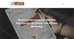 Desktop Screenshot of j5media.de