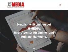 Tablet Screenshot of j5media.de